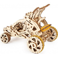 Ugears 3D dřevěné mechanické puzzle Mini bugina