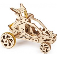 Ugears 3D dřevěné mechanické puzzle Mini bugina