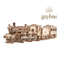 Ugears 3D dřevěné mechanické puzzle Harry Potter Bradavický expres