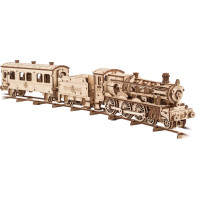 Ugears 3D dřevěné mechanické puzzle Harry Potter Bradavický expres