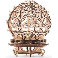 Ugears 3D dřevěné mechanické puzzle Květina