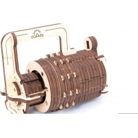 Ugears 3D dřevěné mechanické puzzle Zámek