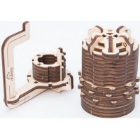 Ugears 3D dřevěné mechanické puzzle Zámek