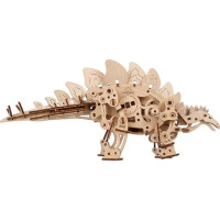 Ugears 3D dřevěné mechanické puzzle Stegosaurus