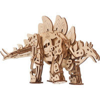 Ugears 3D dřevěné mechanické puzzle Stegosaurus