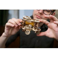 Ugears 3D dřevěné mechanické puzzle Steampunková ponorka