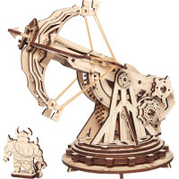 RoboTime 3D dřevěné mechanické puzzle Obléhací balista