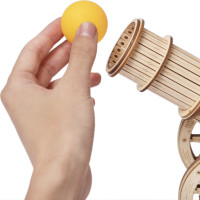 RoboTime 3D dřevěné mechanické puzzle Obléhací kanón