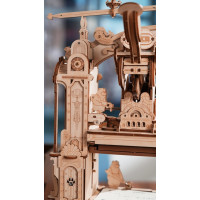 RoboTime 3D dřevěné mechanické puzzle Tiskařský lis
