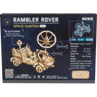 RoboTime 3D skládačka na solární pohon Lunární vozidlo