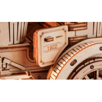 RoboTime Dřevěné 3D puzzle Historické auto - Vintage car