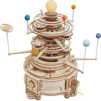 RoboTime 3D dřevěné mechanické puzzle Planetárium