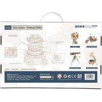 RoboTime 3D dřevěné mechanické puzzle Planetárium