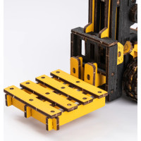 RoboTime dřevěné 3D puzzle Vysokozdvižný vozík