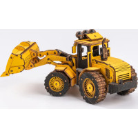 RoboTime dřevěné 3D puzzle Nakladač