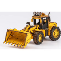 RoboTime dřevěné 3D puzzle Nakladač