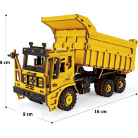 RoboTime dřevěné 3D puzzle Nákladní auto