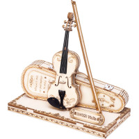 RoboTime dřevěné 3D puzzle Viola