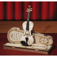 RoboTime dřevěné 3D puzzle Viola
