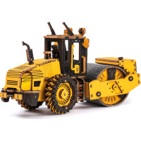 RoboTime dřevěné 3D puzzle Silniční válec