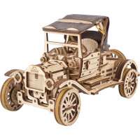 Ugears 3D dřevěné mechanické puzzle Historický automobil UGR-T