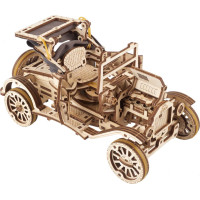 Ugears 3D dřevěné mechanické puzzle Historický automobil UGR-T