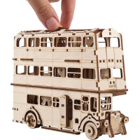 Ugears 3D dřevěné mechanické puzzle Harry Potter Rytířský autobus