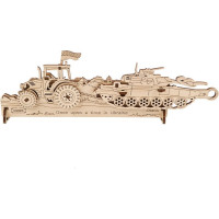 Ugears 3D dřevěné mechanické puzzle Brave UA Tractor