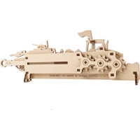 Ugears 3D dřevěné mechanické puzzle Brave UA Tractor