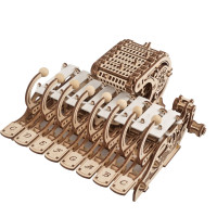 Ugears 3D dřevěné mechanické puzzle Programovatelná celesta