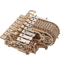Ugears 3D dřevěné mechanické puzzle Programovatelná celesta