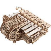 Ugears 3D dřevěné mechanické puzzle Programovatelná celesta