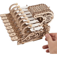 Ugears 3D dřevěné mechanické puzzle Programovatelná celesta