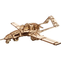 Ugears 3D dřevěné mechanické puzzle Bojový dron Bayraktar TB2