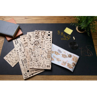 Ugears 3D dřevěné mechanické puzzle Dozor-B Combat Vehicle