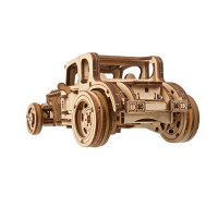 Ugears 3D dřevěné mechanické puzzle The Hot Rod Furious