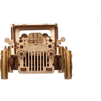 Ugears 3D dřevěné mechanické puzzle The Hot Rod Furious