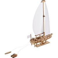Ugears 3D dřevěné mechanické puzzle Jachta The Ocean Beauty