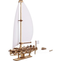 Ugears 3D dřevěné mechanické puzzle Jachta The Ocean Beauty