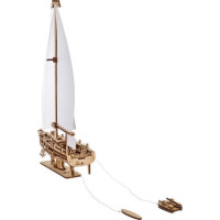 Ugears 3D dřevěné mechanické puzzle Jachta The Ocean Beauty