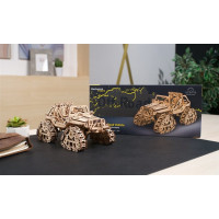 Ugears 3D dřevěné mechanické puzzle Pásové terénní vozidlo