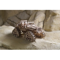 Ugears 3D dřevěné mechanické puzzle Pásové terénní vozidlo