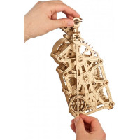 Ugears 3D dřevěné mechanické puzzle Hodiny motoru
