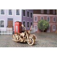 Ugears 3D dřevěné mechanické puzzle Harry Potter Hagridova létající motorka