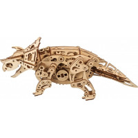 Ugears 3D dřevěné mechanické puzzle Triceratops