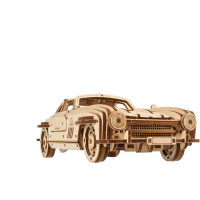 Ugears 3D dřevěné mechanické puzzle Auto Winged Sports Coupe