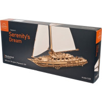 Ugears 3D Dřevěné mechanické puzzle Jachta The Ocean Beauty