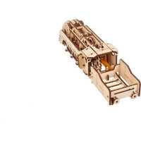 Ugears 3D dřevěné mechanické puzzle MINI Lokomotiva