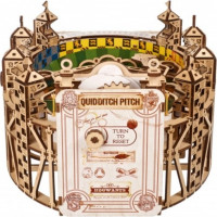 Ugears 3D dřevěné mechanické puzzle Harry Potter - Quidditch Pinball