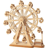 RoboTime dřevěné 3D puzzle Ruské kolo